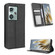 ZTE nubia Z50 Magnetic Buckle Retro Texture Leather Phone Case - Black