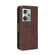 ZTE nubia Z50 Skin Feel Calf Texture Card Slots Leather Phone Case - Brown