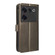 ZTE Nubia Z50 Ultra Diamond Texture Leather Phone Case - Brown