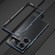 ZTE nubia Z50 Ultra LK Aurora Metal Frame Phone Case with Lens Cover - Black Blue