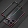 ZTE nubia Z50 Ultra LK Aurora Metal Frame Phone Case with Lens Cover - Black Red