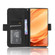 ZTE Nubia Z50 Ultra Skin Feel Calf Texture Card Slots Leather Phone Case - Black