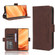 ZTE Nubia Z50 Ultra Skin Feel Calf Texture Card Slots Leather Phone Case - Brown