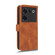 ZTE nubia Z50 Ultra Skin Feel Magnetic Flip Leather Phone Case - Brown