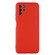 ZTE V30 Vita Pure Color Liquid Silicone Shockproof Full Coverage Phone Case - Red