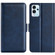 ZTE V40 Pro Dual-side Magnetic Buckle Flip Leather Phone Case - Dark Blue