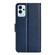 ZTE V40 Pro Dual-side Magnetic Buckle Flip Leather Phone Case - Dark Blue