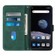 ZTE ZMAX 11 Z6251 Crossbody 3D Embossed Flip Leather Phone Case - Dark Green
