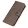 Alcatel 3X 2020 KHAZNEH Cowhide Texture Horizontal Flip Leather Case with Holder & Card Slots & Wallet - Khaki