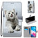 Alcatel 3X 2020 Coloured Drawing Cross Texture Horizontal Flip PU Leather Case with Holder & Card Slots & Wallet & Lanyard - Small Gray Cat Alcatel 3X 2020 Coloured Drawing Cross Texture Horizontal Flip PU Leather Case with Holder & Card Slots & Wallet & Lanyard - Small Gray Cat