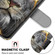 Alcatel 1SE 2020 Coloured Drawing Cross Texture Horizontal Flip PU Leather Case with Holder & Card Slots & Wallet & Lanyard - Fission Lion