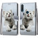 Alcatel 1SE 2020 Coloured Drawing Cross Texture Horizontal Flip PU Leather Case with Holder & Card Slots & Wallet & Lanyard - Small Gray Cat Alcatel 1SE 2020 Coloured Drawing Cross Texture Horizontal Flip PU Leather Case with Holder & Card Slots & Wallet & Lanyard - Small Gray Cat