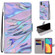 Alcatel 1L - 2021 Coloured Drawing Cross Texture Horizontal Flip PU Leather Case with Holder & Card Slots & Wallet & Lanyard - Fluorescent Water Texture