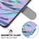 Alcatel 1L - 2021 Coloured Drawing Cross Texture Horizontal Flip PU Leather Case with Holder & Card Slots & Wallet & Lanyard - Fluorescent Water Texture