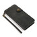 Alcatel 1S - 2021 / 3L - 2021 KHAZNEH Dual-Splicing Cowhide Texture Horizontal Flip Leather Case with Holder & Card Slots & Wallet & Photo Frame & Lanyard - Black