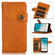 Alcatel 1L - 2021 KHAZNEH Dual-Splicing Cowhide Texture Horizontal Flip Leather Case with Holder & Card Slots & Wallet & Photo Frame & Lanyard - Brown Alcatel 1L - 2021 KHAZNEH Dual-Splicing Cowhide Texture Horizontal Flip Leather Case with Holder & Card Slots & Wallet & Photo Frame & Lanyard - Brown