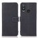 Alcatel 1L 2021 Litchi Texture PU + TPU Horizontal Flip Leather Case with Holder & Card Slots & Wallet - Dark Blue