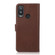 Alcatel 1L 2021 Litchi Texture PU + TPU Horizontal Flip Leather Case with Holder & Card Slots & Wallet - Brown