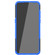 Alcatel 3L - 2021 Tire Texture Shockproof TPU+PC Protective Case with Holder - Blue