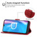 Leather Phone Case Alcatel 1SE 2020 - Red