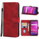 Alcatel Axel - 5004R / Lumos - DALN5023 Leather Phone Case - Red