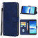 Leather Phone Case Alcatel 7 - Blue