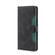 Alcatel Axel / Lumos Skin Feel Straw Hat Magnetic Buckle Leather Phone Case - Black
