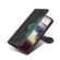 Alcatel Axel / Lumos Skin Feel Straw Hat Magnetic Buckle Leather Phone Case - Black