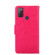 Alcatel 1S 2021 / 3L 2021 Crystal Texture Leather Phone Case - Rose Red
