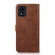 Alcatel 1B 2022 KHAZNEH Dual-color Cowhide Texture Flip Leather Phone Case - Brown