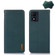 Alcatel 1B 2022 KHAZNEH Nappa Top Layer Cowhide Leather Phone Case - Green