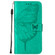 Alcatel 1L 2021 Embossed Butterfly Leather Phone Case - Green