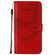 Alcatel 1L 2021 Embossed Butterfly Leather Phone Case - Red