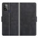 Alcatel 1S 2021/3L 2021 Dual-side Magnetic Buckle Horizontal Flip Leather Case with Holder & Card Slots & Wallet - Black
