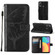 Alcatel 1L 2021 Embossed Butterfly Leather Phone Case - Black