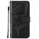 Alcatel 1L 2021 Embossed Butterfly Leather Phone Case - Black