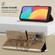 Alcatel 1L 2021 Embossed Butterfly Leather Phone Case - Grey