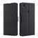 Alcatel Axel / Lumos Ultra-thin Voltage Side Buckle PU + TPU Leather Phone Case - Black