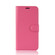 alcatel 1S - 2020 Litchi Texture Horizontal Flip Protective Case with Holder & Card Slots & Wallet - Rose red