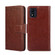 Alcatel 1B 2022 Crystal Texture Leather Phone Case - Brown