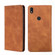 Alcatel Axel / Lumos Skin Feel Magnetic Horizontal Flip Leather Phone Case - Light Brown