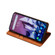 Alcatel Axel / Lumos Skin Feel Magnetic Horizontal Flip Leather Phone Case - Light Brown