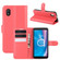 alcatel 1B - 2020 Litchi Texture Horizontal Flip Protective Case with Holder & Card Slots & Wallet - Red