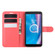 alcatel 1B - 2020 Litchi Texture Horizontal Flip Protective Case with Holder & Card Slots & Wallet - Red