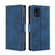 Alcatel 1B 2022 Skin Feel Crocodile Magnetic Clasp Leather Phone Case - Blue