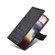 Alcatel Axel / Lumos Skin Feel Crocodile Magnetic Clasp Leather Phone Case - Black