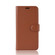 alcatel 1S - 2020 Litchi Texture Horizontal Flip Protective Case with Holder & Card Slots & Wallet - Brown