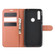 alcatel 1S - 2020 Litchi Texture Horizontal Flip Protective Case with Holder & Card Slots & Wallet - Brown