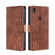 Alcatel Axel / Lumos Skin Feel Crocodile Magnetic Clasp Leather Phone Case - Brown