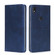 Alcatel Axel/Lumos Cow Texture Magnetic Horizontal Flip Leather Phone Case - Blue